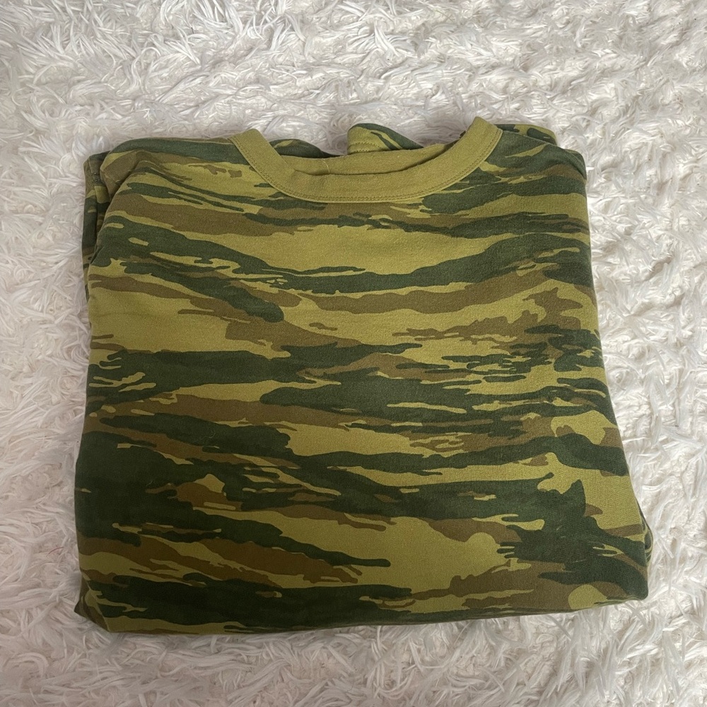 mens Camouflage long sleeve T-Shirt